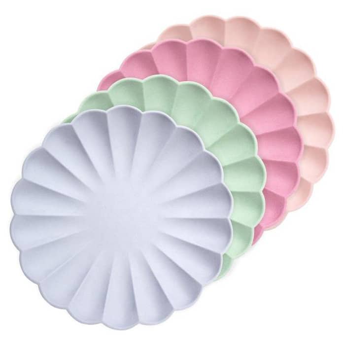 Multi color gebaksborden L 1