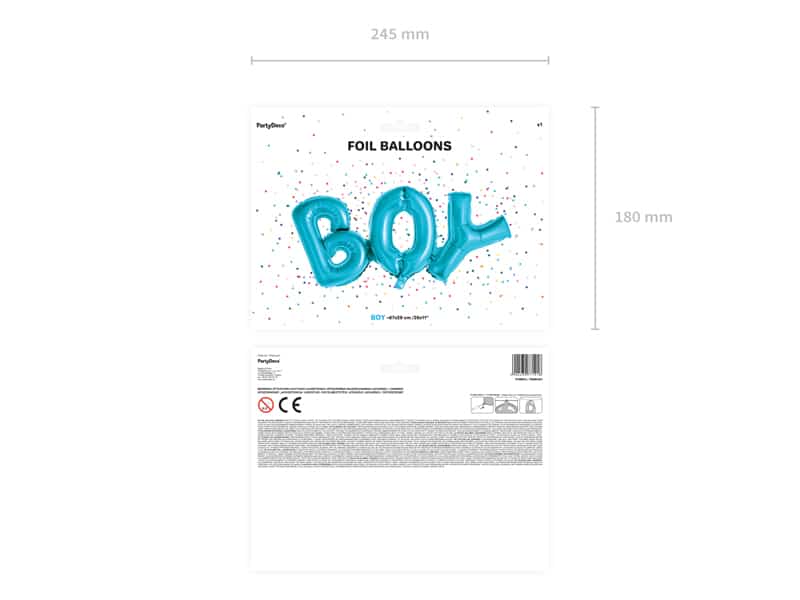 folie ballon BOY 2