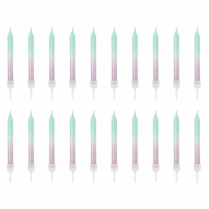 ombre kaarsjes 1