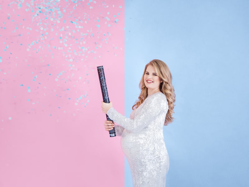 confetti kanon blauw 4