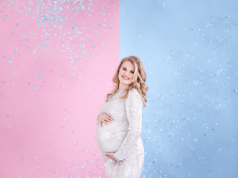 confetti kanon blauw 5