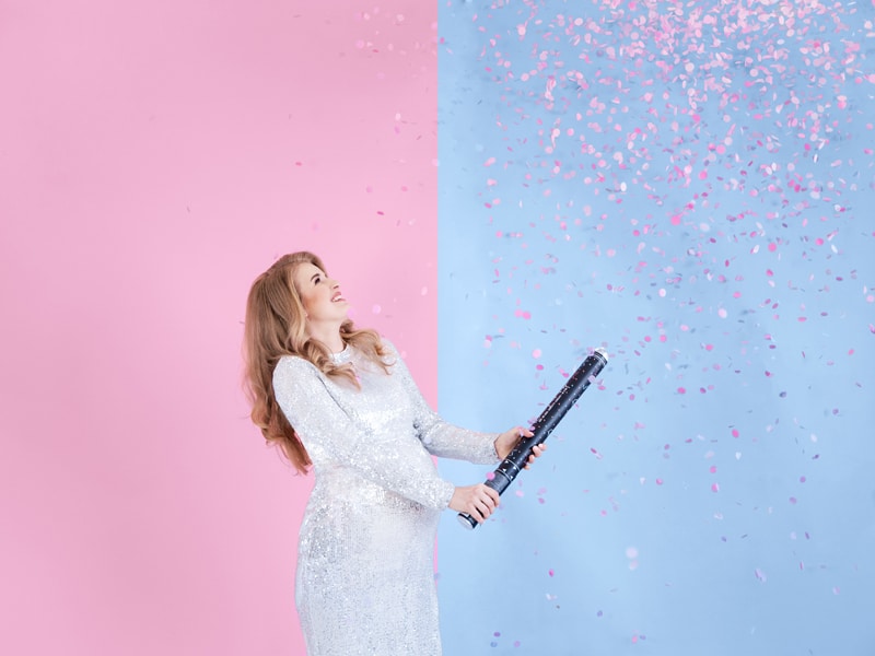 confetti kanon roze 4