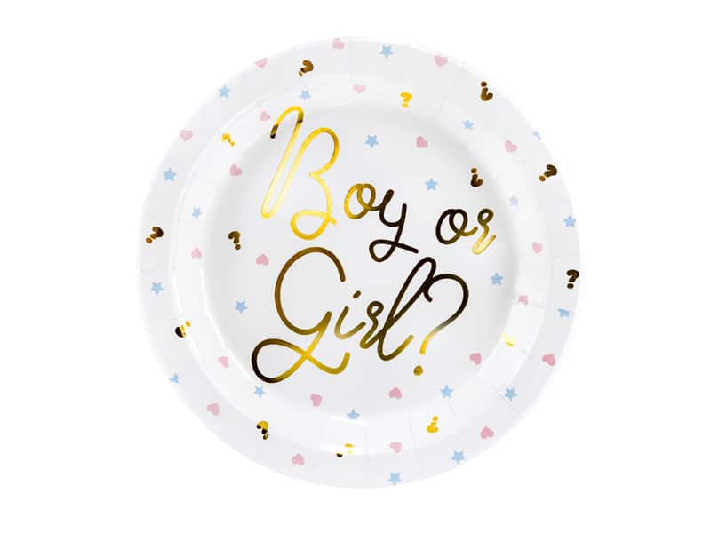 gender reveal plates 1