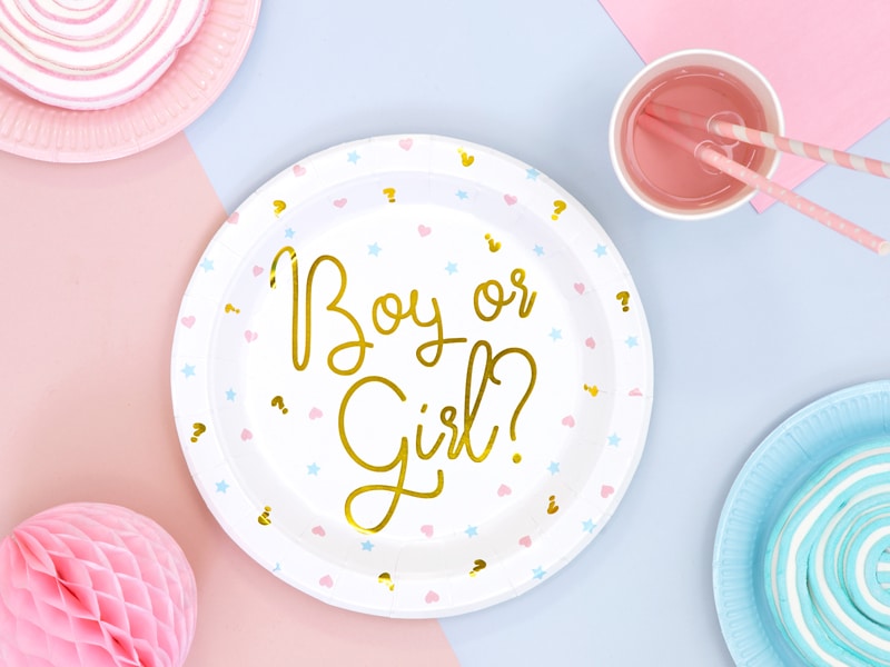 gender reveal plates 2