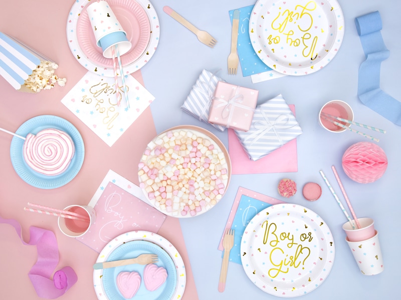 gender reveal plates 3