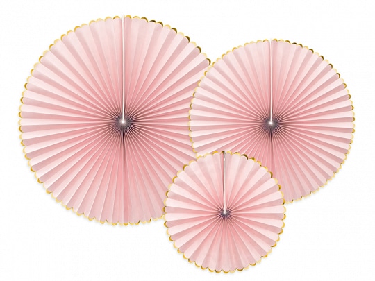 waaiers roze goud 1